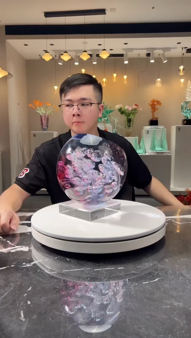 摆件巴比特美学-繁花+底座