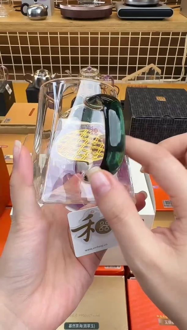 @@禾器晶彩瀚然墨绿色