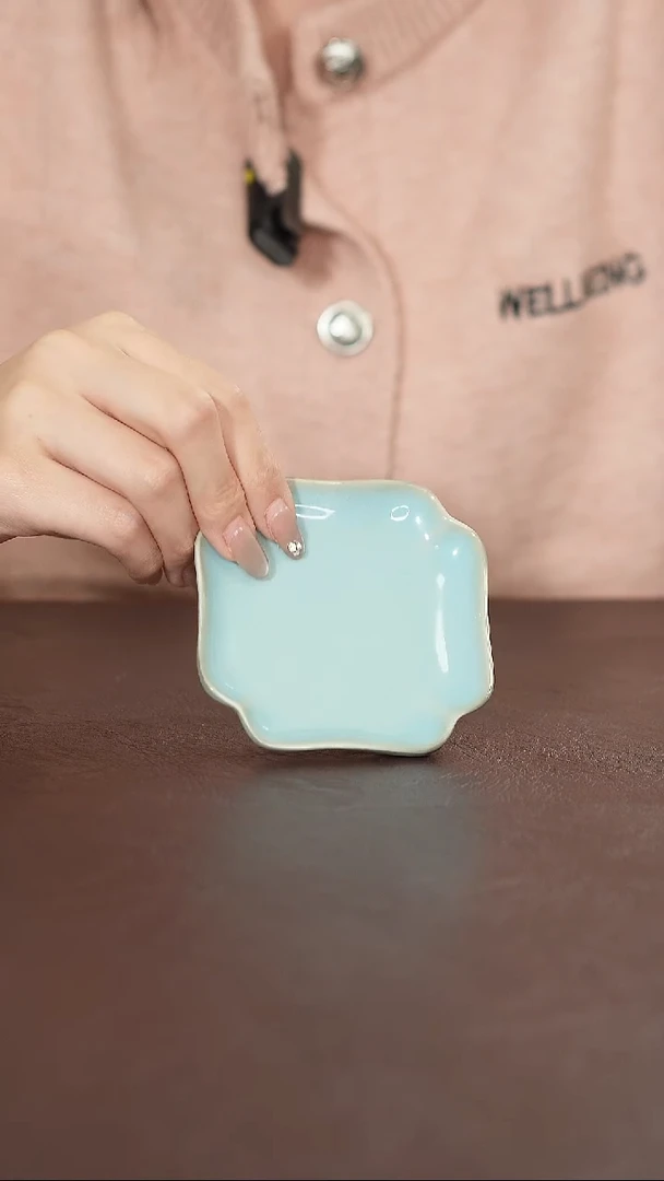 摆件瓷原矿原釉汝宋汝瓷