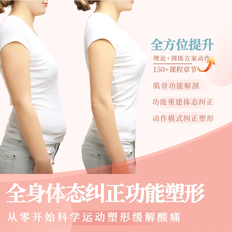 解剖+体态+力量组合套餐课程