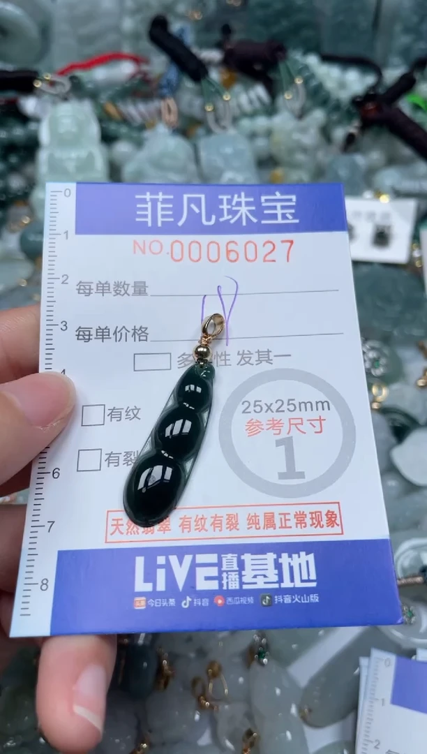 【闪购商品】翡翠颈饰未镶嵌00..6027