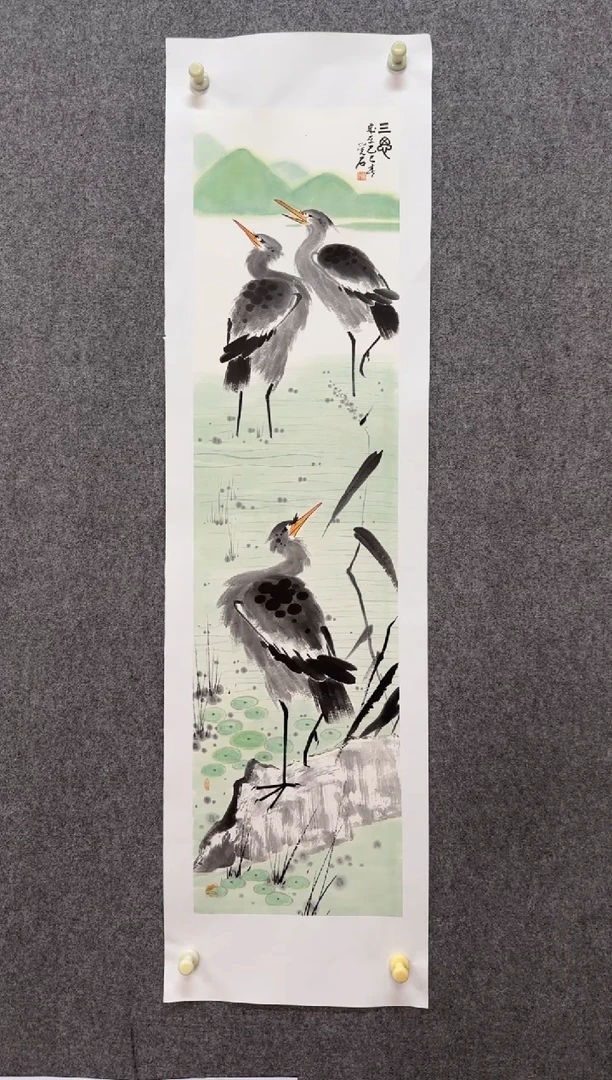 国画觉石老师手绘作品