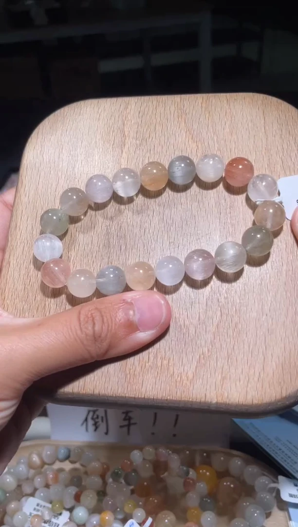 【闪购商品】水晶手链未镶嵌83号多样性发货一L 约10+