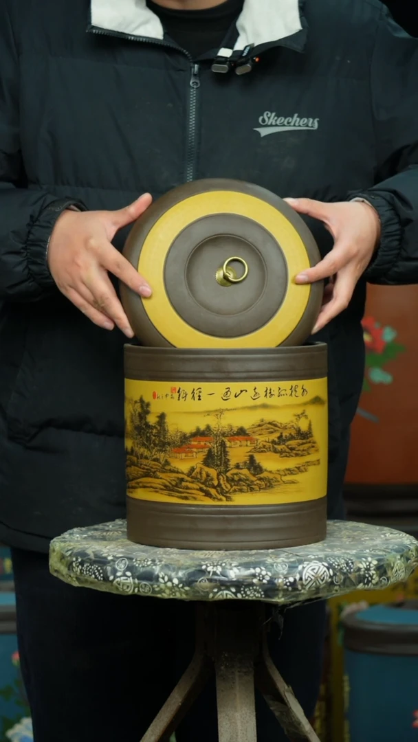 【闪购商品】紫砂茶叶罐 茶叶罐