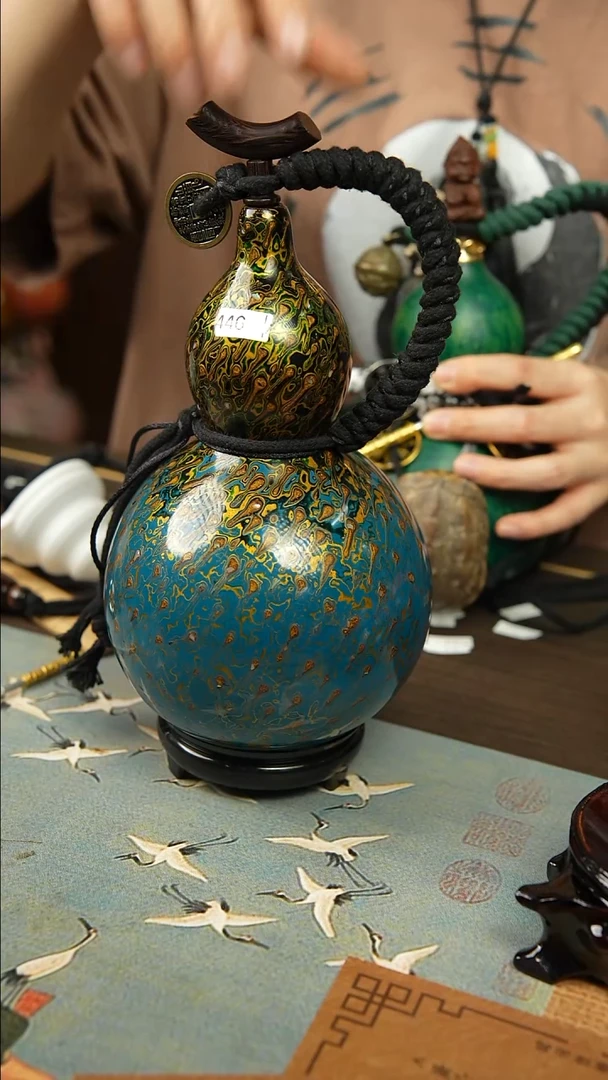 446号700ml左右非遗大漆酒葫芦