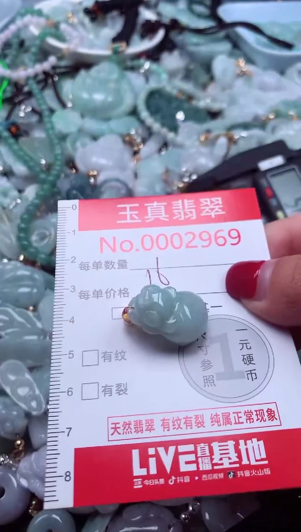 颈饰未镶嵌翡翠2969