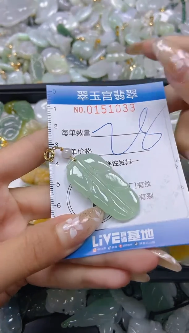 翡翠未镶嵌颈饰闪购0151033