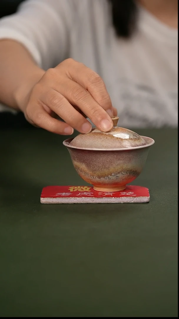 杯纯手工手绘陶瓷