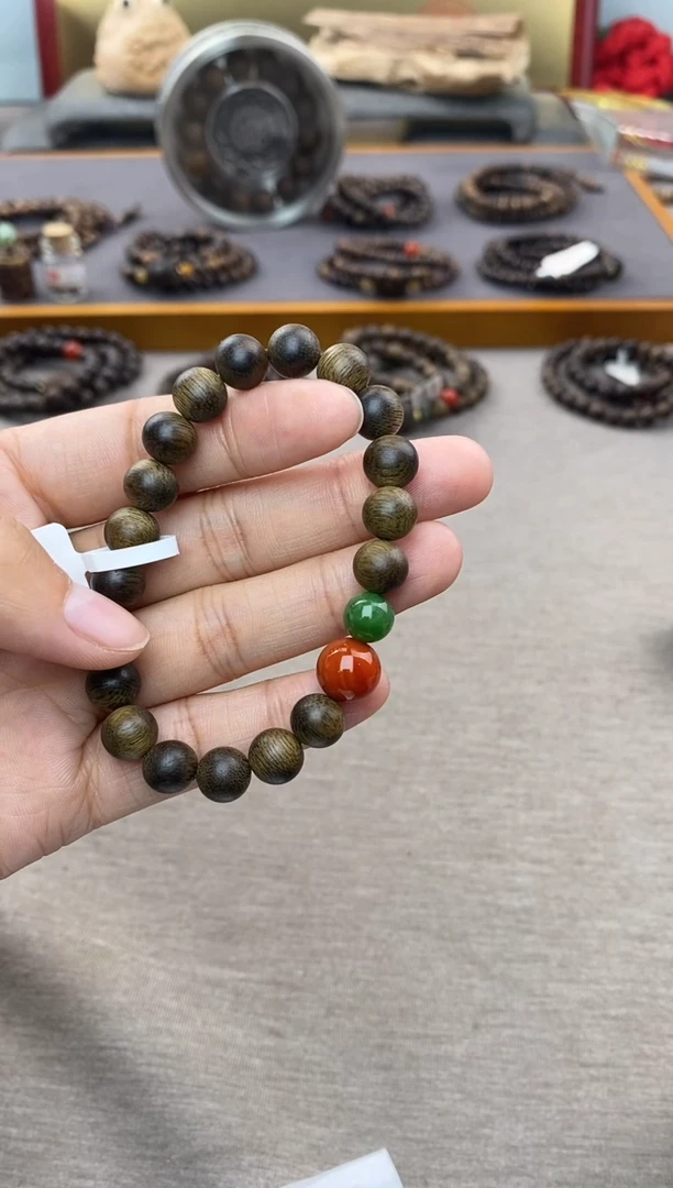 【闪购商品】沉香手串黄棋楠沉水08老料＋配饰设计