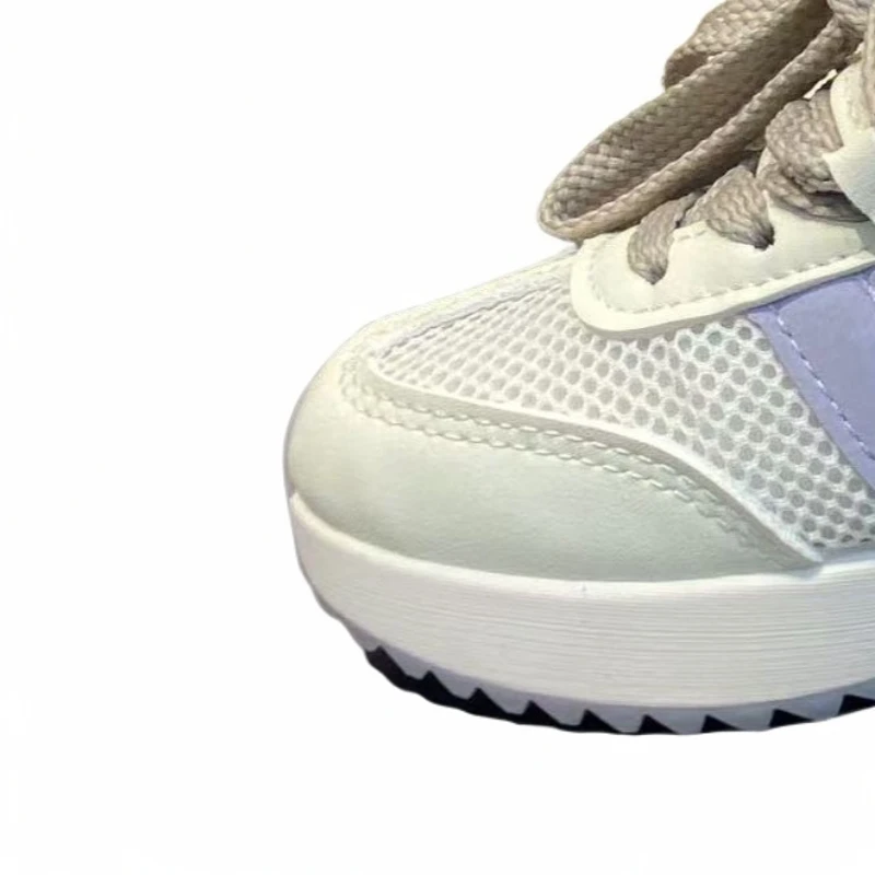 【26-37码】低帮阿甘女童鞋新款春季儿童德讯女童魔贴网面运动鞋326