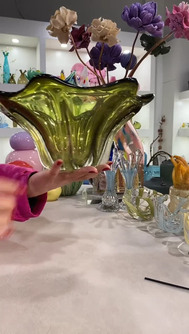 慕忆家手作琉璃花瓶