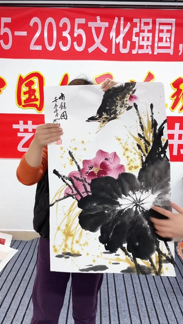 精品国画花鸟作品