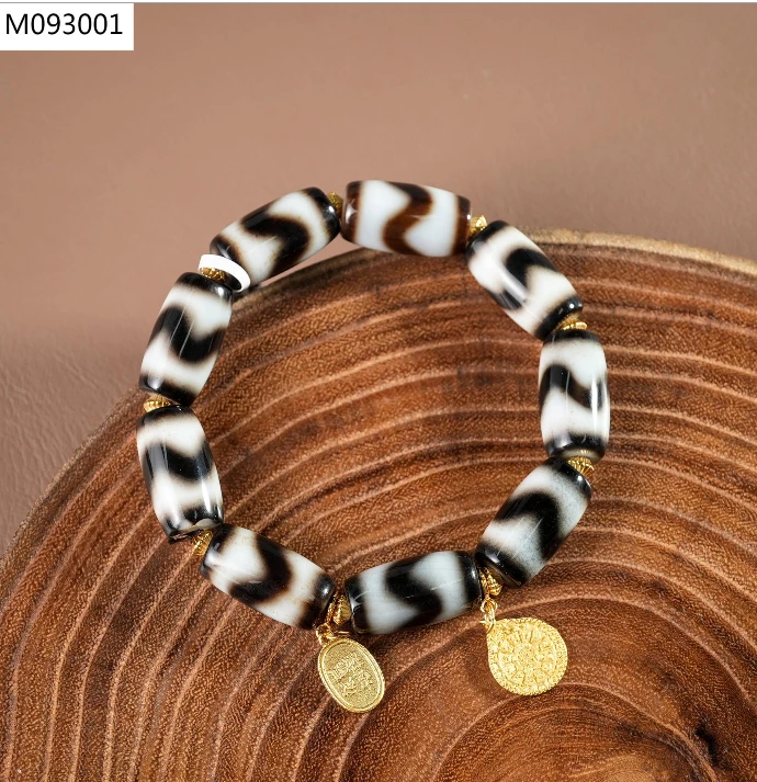 【老掌柜】虎牙玛瑙手串 M033001