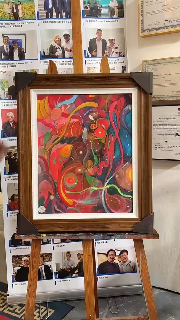 国画张敬油画作品29