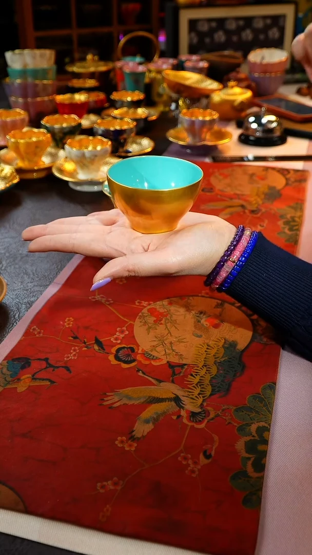茶杯紫砂【宜景窑系列】杯子