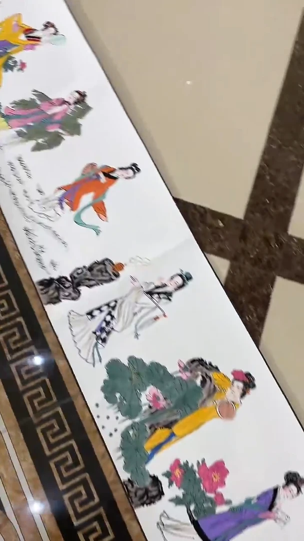 国画商老师十二金钗