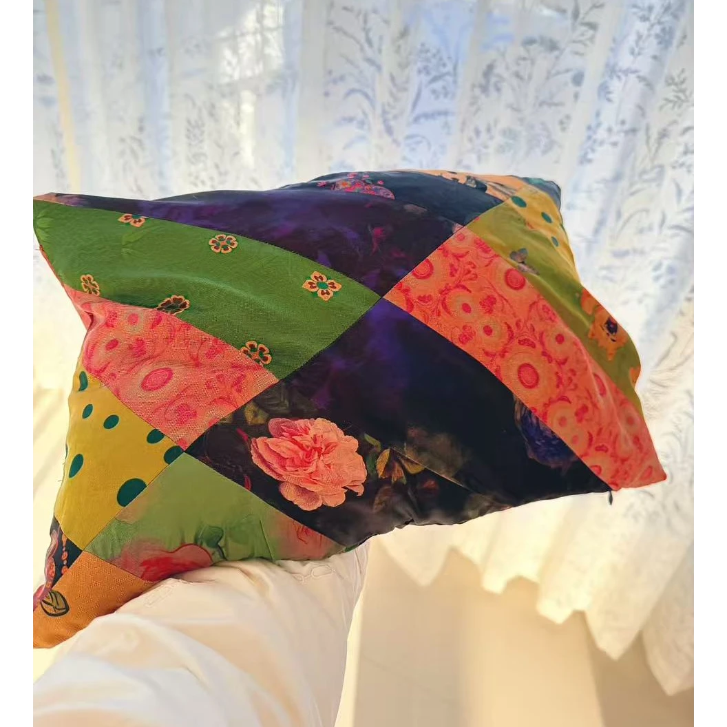 金丝楠木香云纱枕 头 汉服