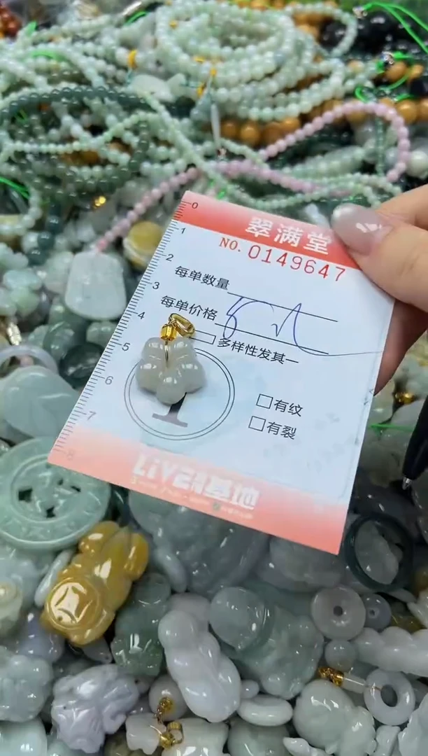 翡翠未镶嵌颈饰闪购0149647