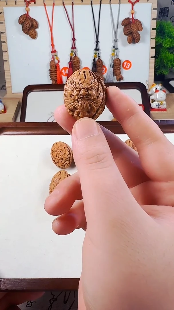 纯手工雕刻钟 馗