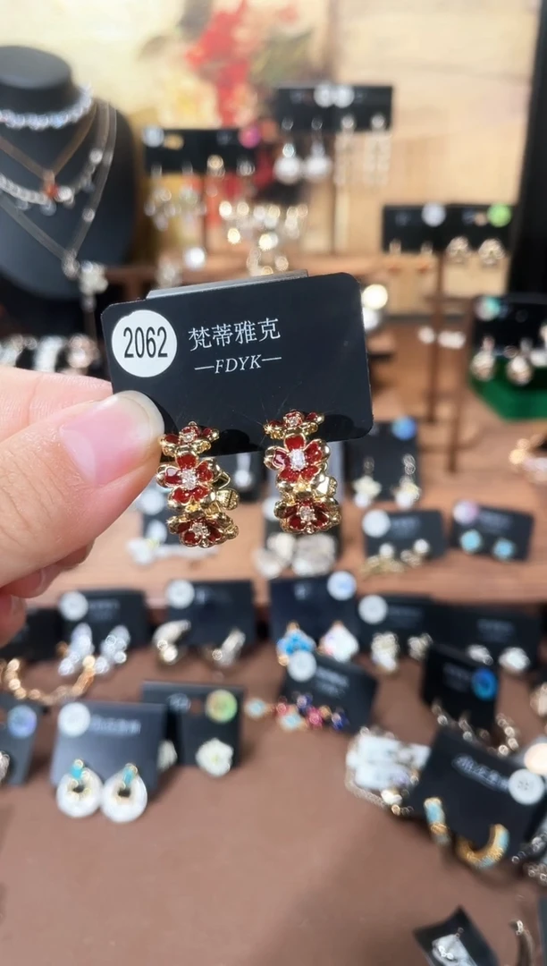 合金925银锆石梵2062