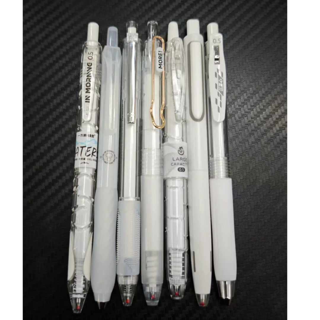 【发7支-白杆】【破界+0154+水瓶笔+墨多多+旗开得胜+859+超宝瓶】