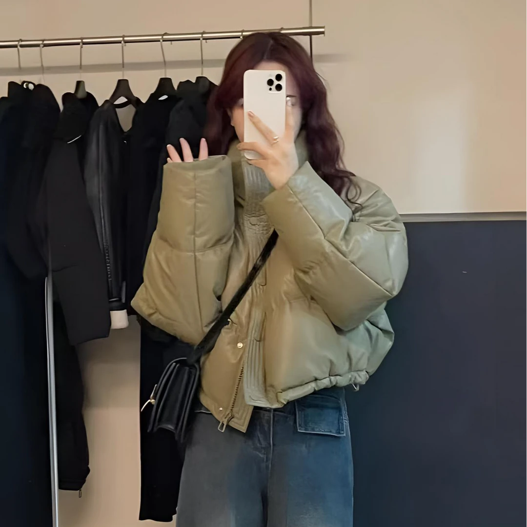 短款防水防风女免洗小个子显瘦面包棉衣韩版男女通用冬季皮棉服