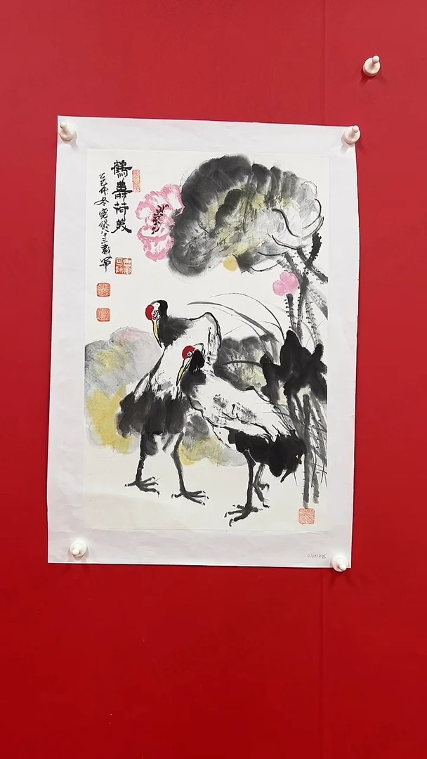 国画  孟宪岱手绘国画