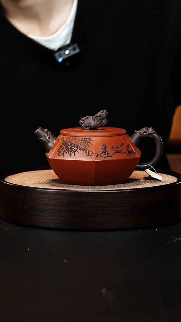 茶壶紫砂宜兴紫砂壶h12605