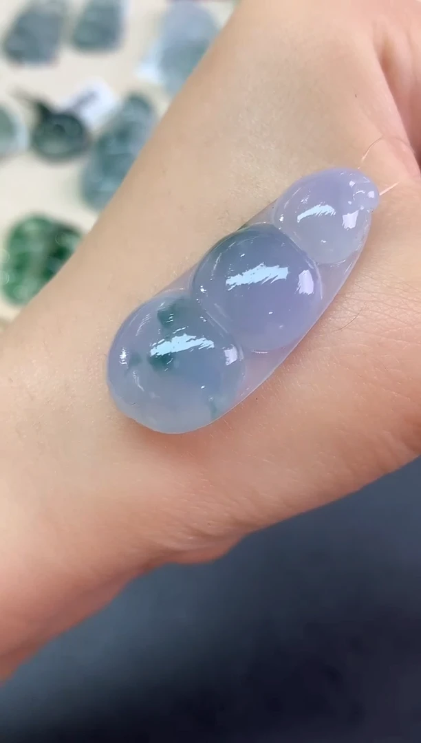 未镶嵌定制翡翠毛货翡翠|3800