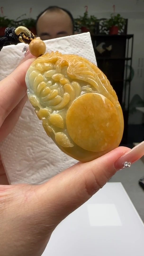 【闪购商品】翡翠颈饰未镶嵌天然翡翠A货吊坠