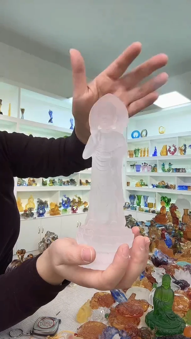 手工艺品琉璃药师佛