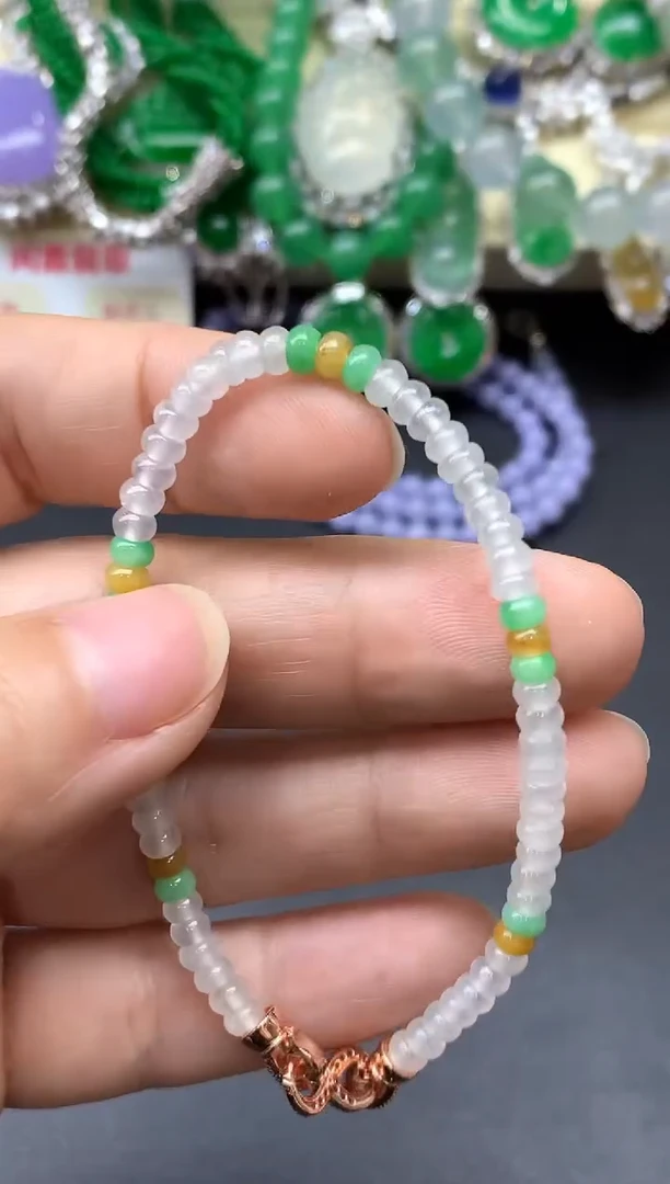 未镶嵌手链翡翠35-中国好珍宝