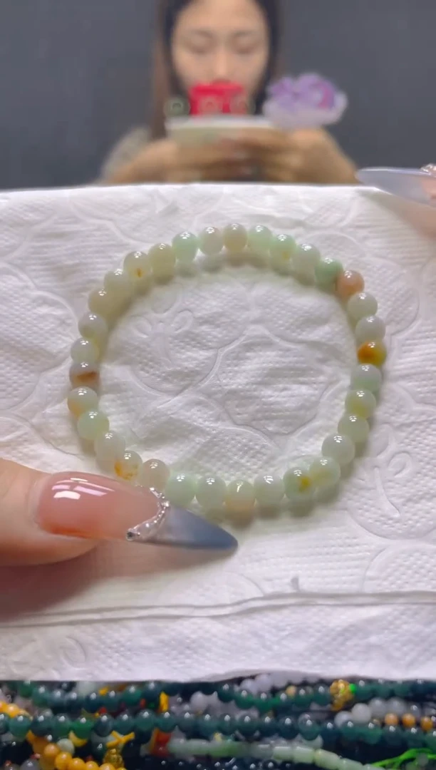 颈饰未镶嵌翡翠5MM