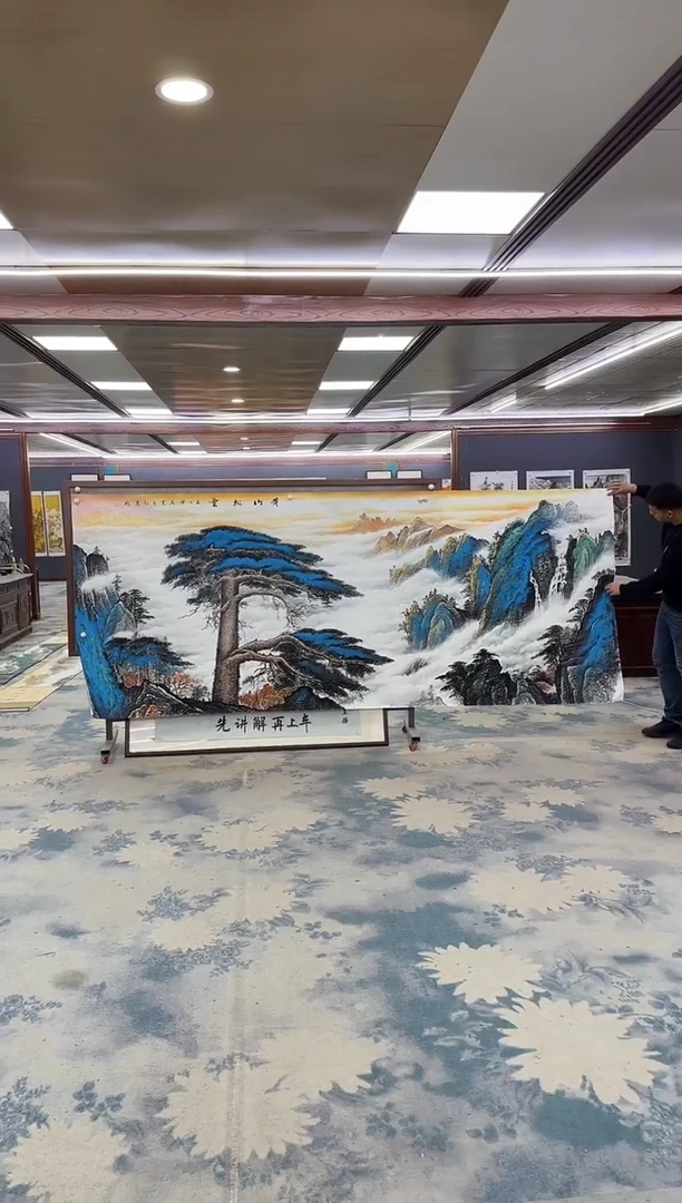 国画Z王红兵-山水国画-大丈二