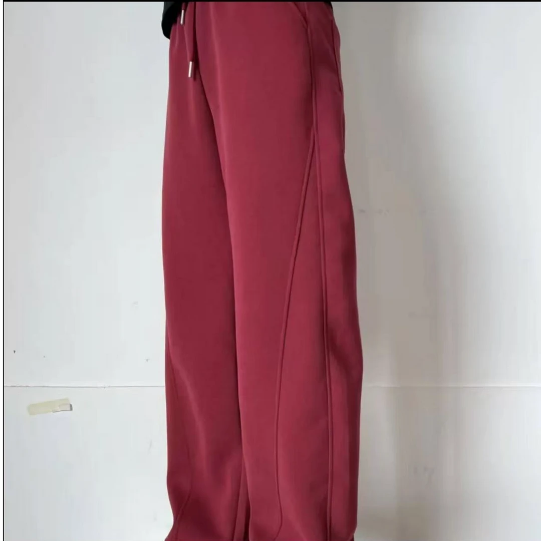 【静姐宠粉】新款品牌撤柜女款高腰显瘦百搭休闲阔腿裤2378