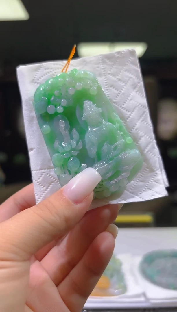 未镶嵌定制翡翠01/1029/C/观音