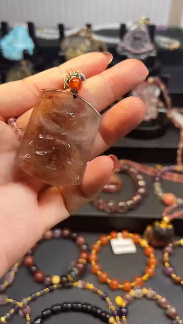 【闪购商品】水晶颈饰未镶嵌【百晶灵儿】天然定制款
