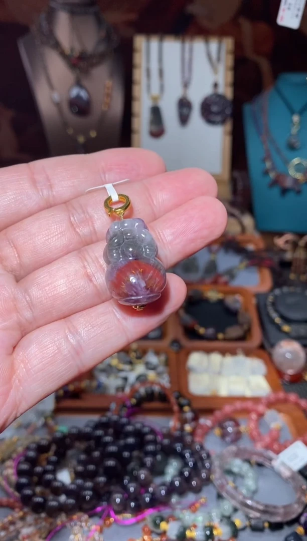 【闪购商品】水晶吊坠未镶嵌极光