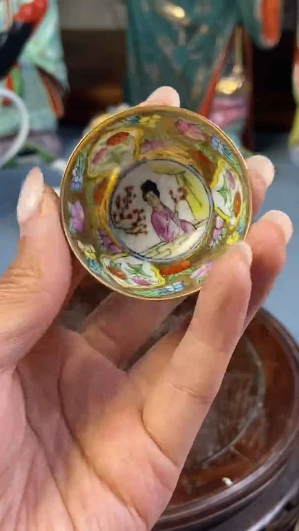 瓷片微瑕慎拍景德镇窑老厂瓷器单件