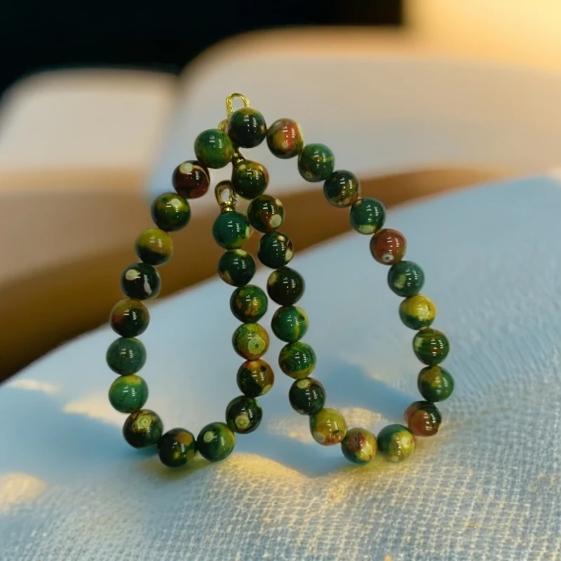 琳琳「珍藏精品」太古药珠项链A376