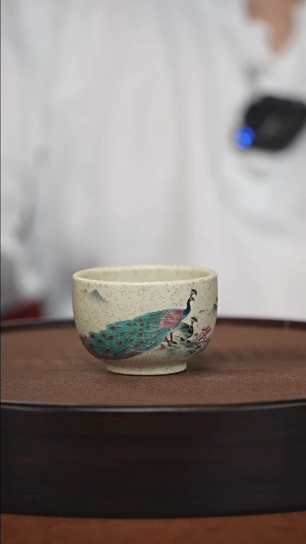 茶杯紫砂原矿紫砂
