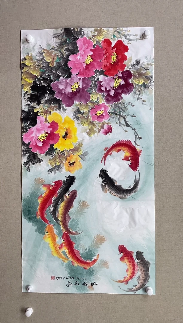 国画138*68 李秀芝李秀芝李秀芝李秀芝李秀芝