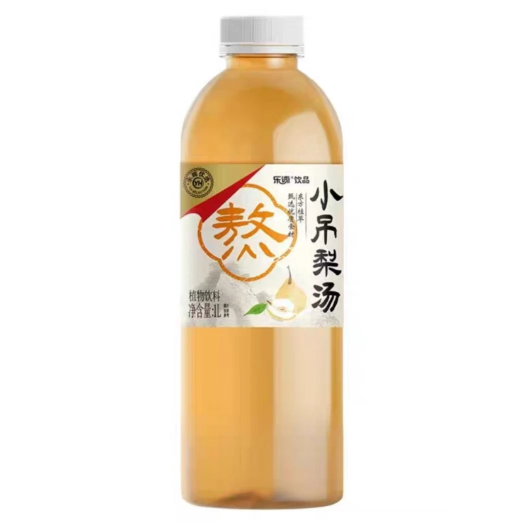 【保质期至2025-06-23】乐源小吊梨汤植物饮料1L*2瓶