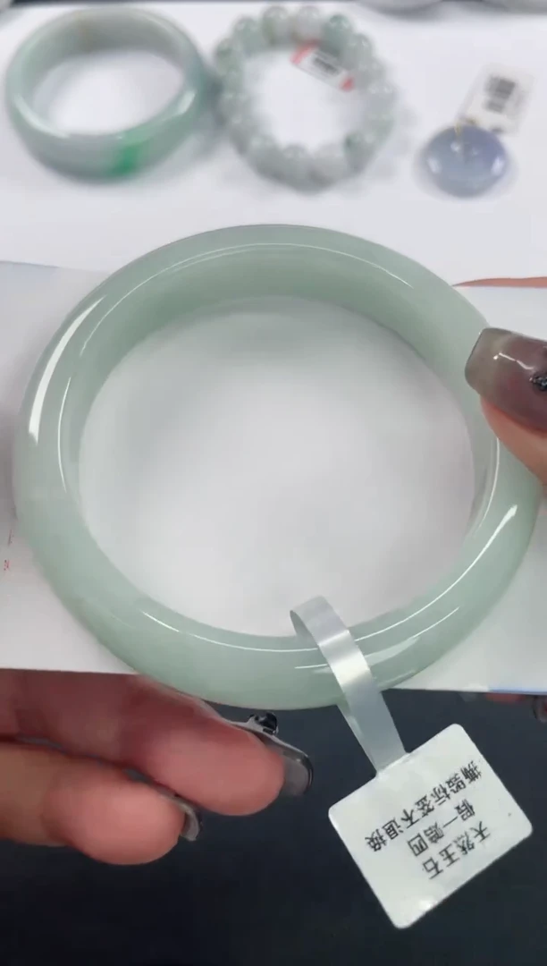 未镶嵌手镯翡翠基地发货H8996 57+