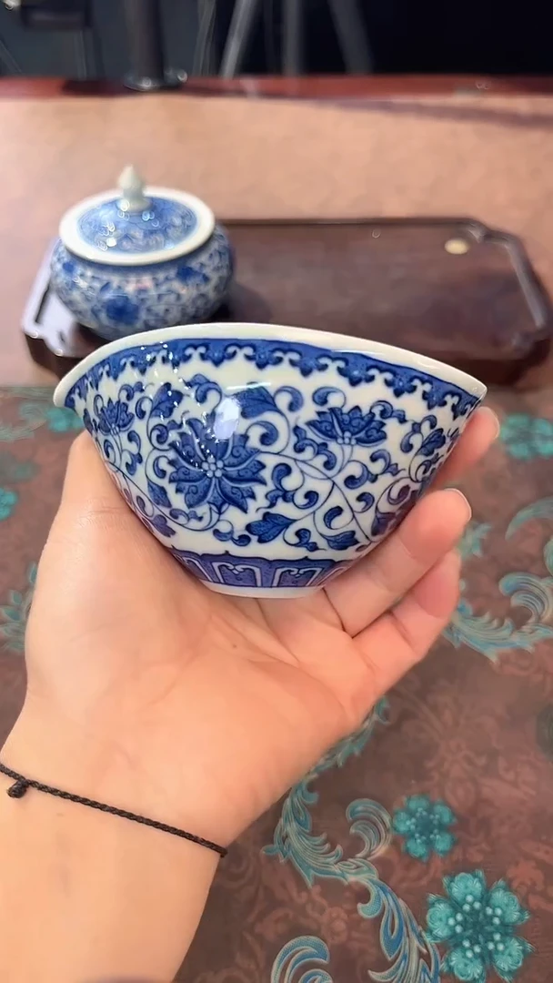 镹曰手工手绘柴窑茶具