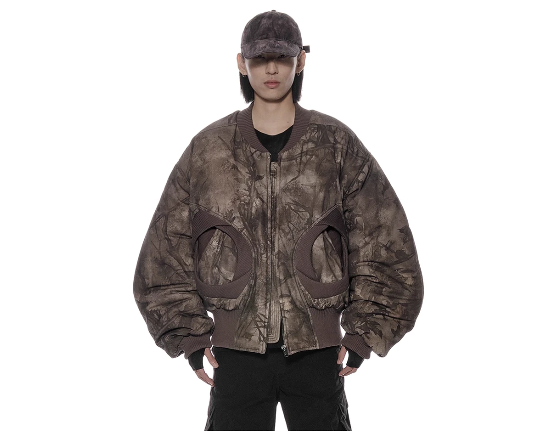 D5OVE 【FORESTCAMO】 迷彩印花棉夹克
