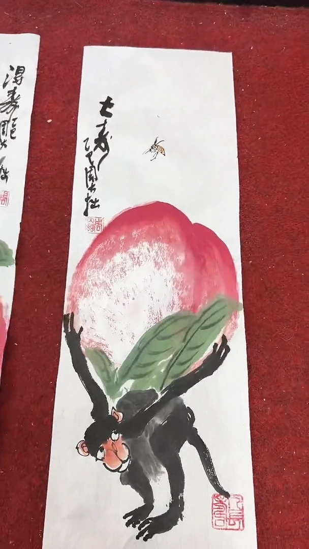 国画周大拙/国画/花鸟