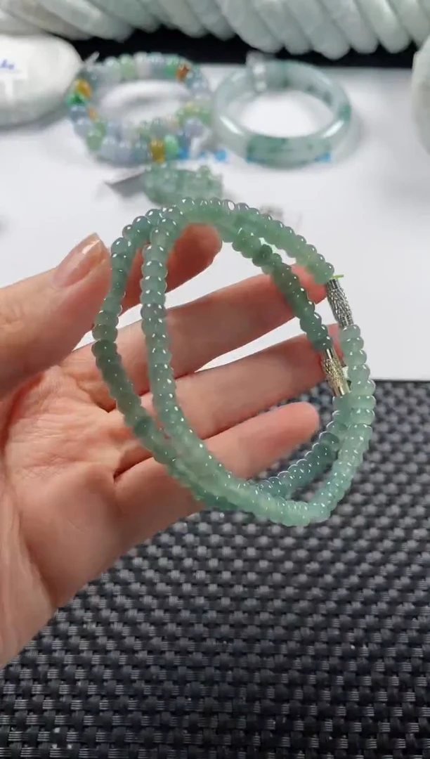 未镶嵌手串翡翠17（多样性发一件）