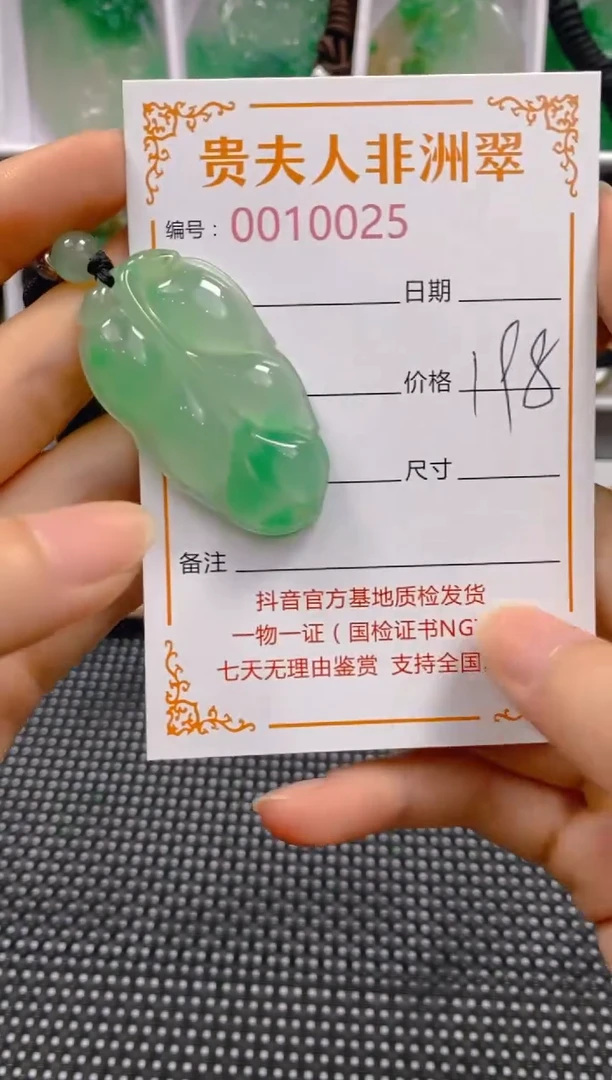 石英质玉未镶嵌颈饰025