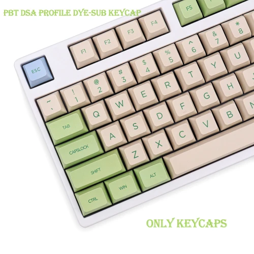 年底清cangDSA-绿粉蓝键帽